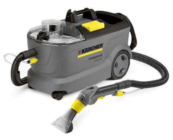 Painehuuhtelulaite Kärcher Puzzi 100 -tekstiilipesuri (autonpenkit, verhoilut ym.)